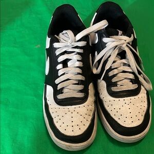 Black and White Men's Sneakers